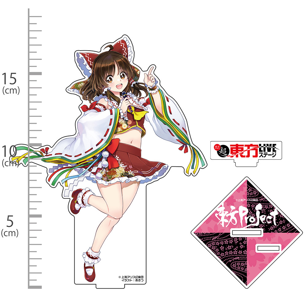 博麗霊夢 ｱｸﾘﾙﾌｨｷﾞｭｱ LIVEｽﾃｰｼﾞVer. illust:あきつ COSPA 052526