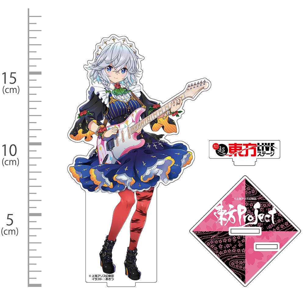 十六夜咲夜 ｱｸﾘﾙﾌｨｷﾞｭｱ LIVEｽﾃｰｼﾞVer. illust:あきつ COSPA 052526