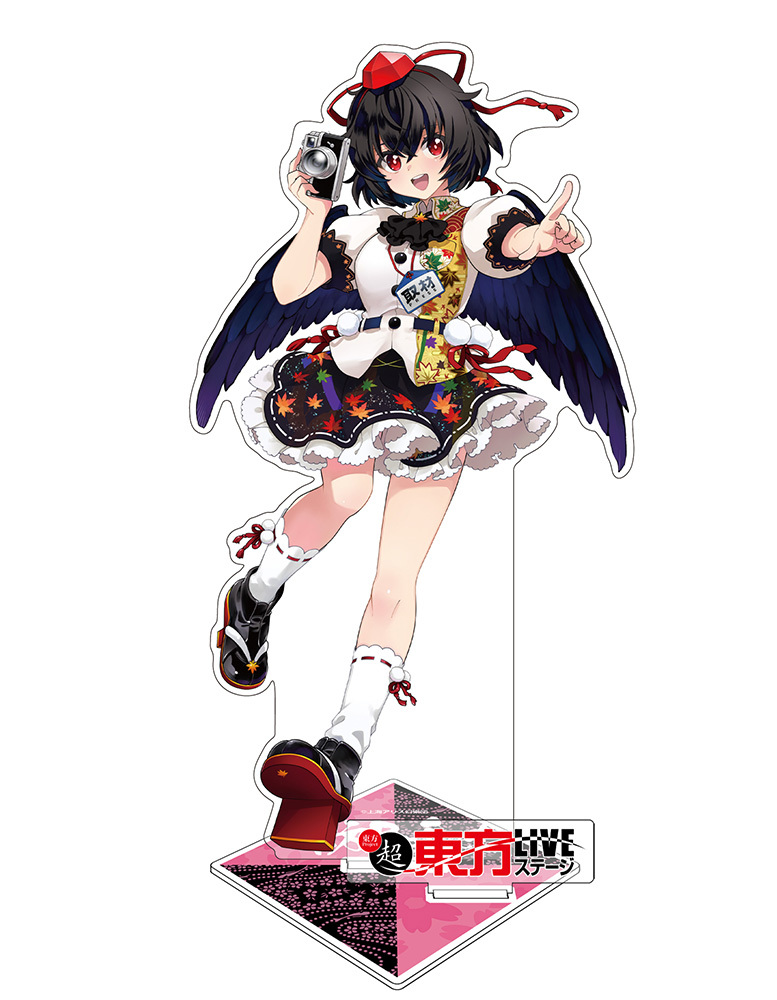 射命丸文 ｱｸﾘﾙﾌｨｷﾞｭｱ LIVEｽﾃｰｼﾞVer. illust:あきつ COSPA 052526