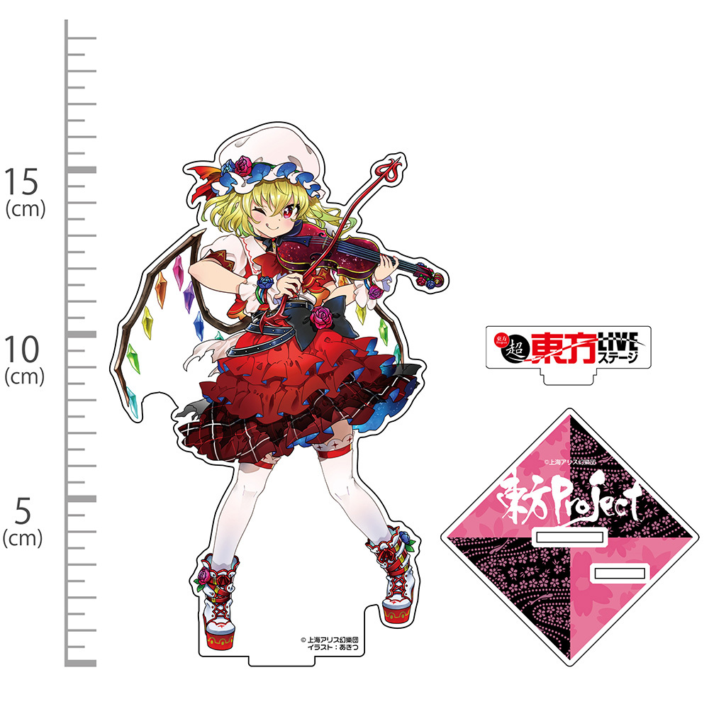 ﾌﾗﾝﾄﾞｰﾙ･ｽｶｰﾚｯﾄ ｱｸﾘﾙﾌｨｷﾞｭｱ LIVEｽﾃｰｼﾞVer. illust:あきつ COSPA 052526