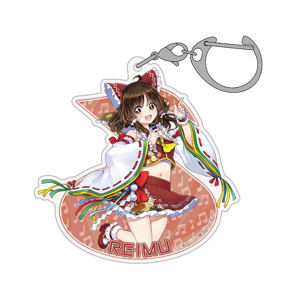 博麗霊夢 ｱｸﾘﾙﾏﾙﾁｷｰﾎﾙﾀﾞｰ LIVEｽﾃｰｼﾞVer. illust:あきつ COSPA 052526