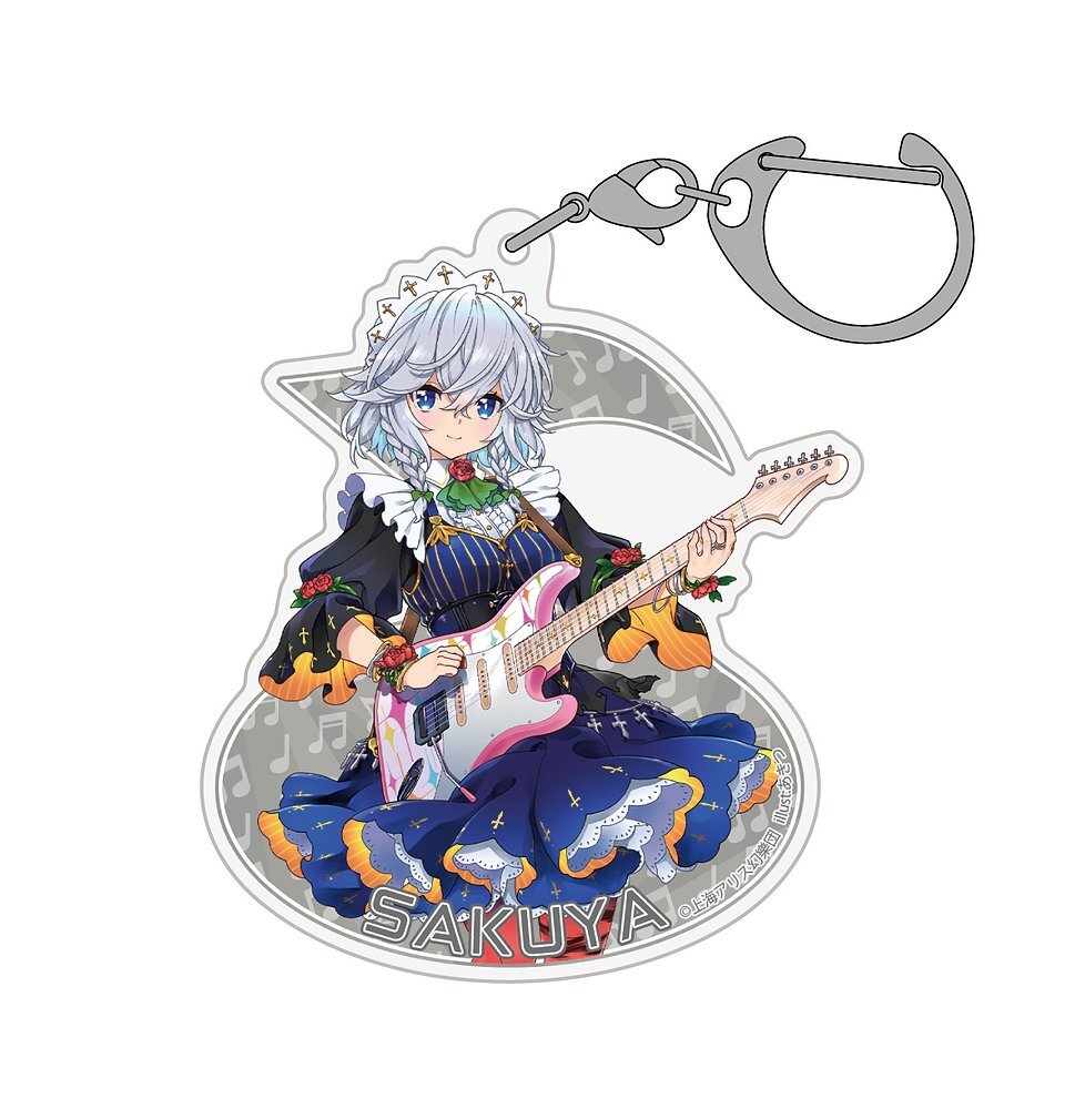 十六夜咲夜 ｱｸﾘﾙﾏﾙﾁｷｰﾎﾙﾀﾞｰ LIVEｽﾃｰｼﾞVer.illust:あきつ COSPA 052526