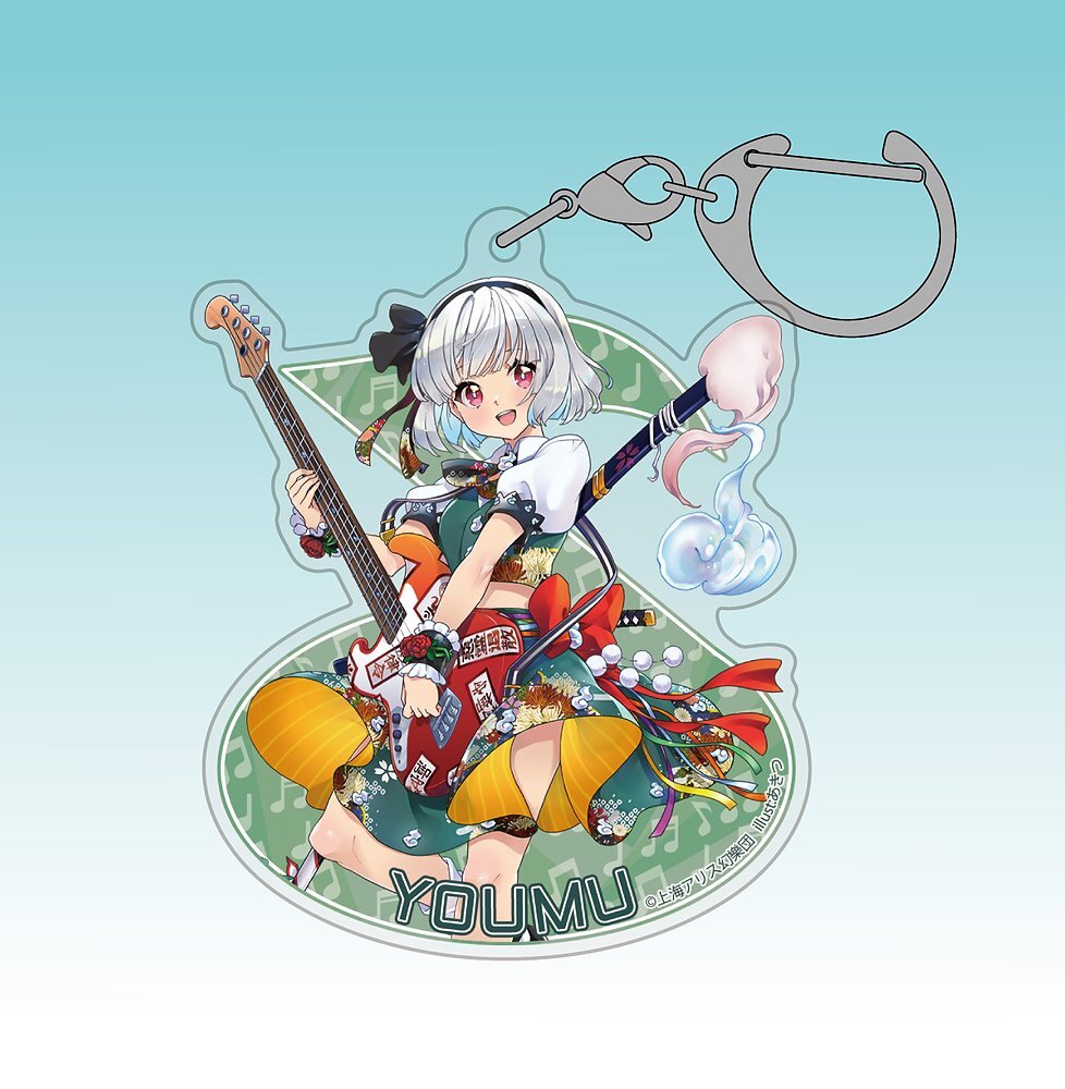 魂魄妖夢 ｱｸﾘﾙﾏﾙﾁｷｰﾎﾙﾀﾞｰ LIVEｽﾃｰｼﾞVer.illust:あきつ COSPA 052526