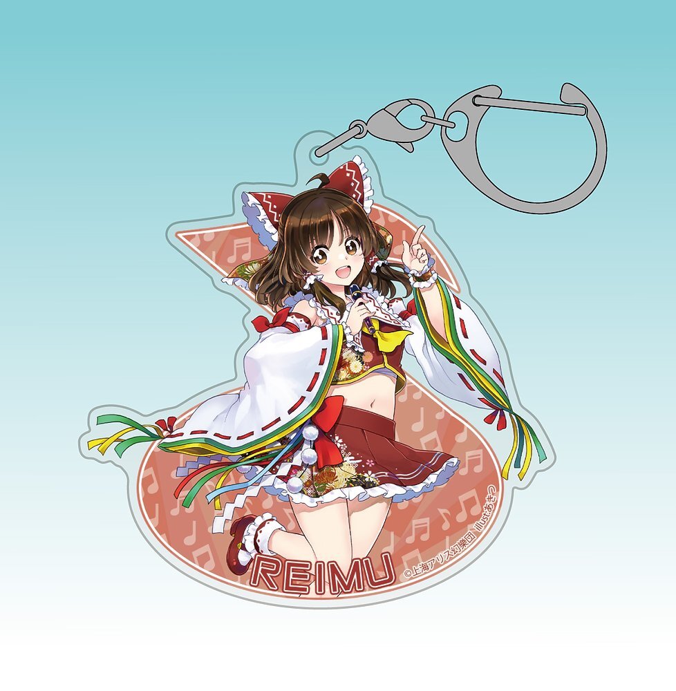 博麗霊夢 ｱｸﾘﾙﾏﾙﾁｷｰﾎﾙﾀﾞｰ LIVEｽﾃｰｼﾞVer. illust:あきつ COSPA 052526