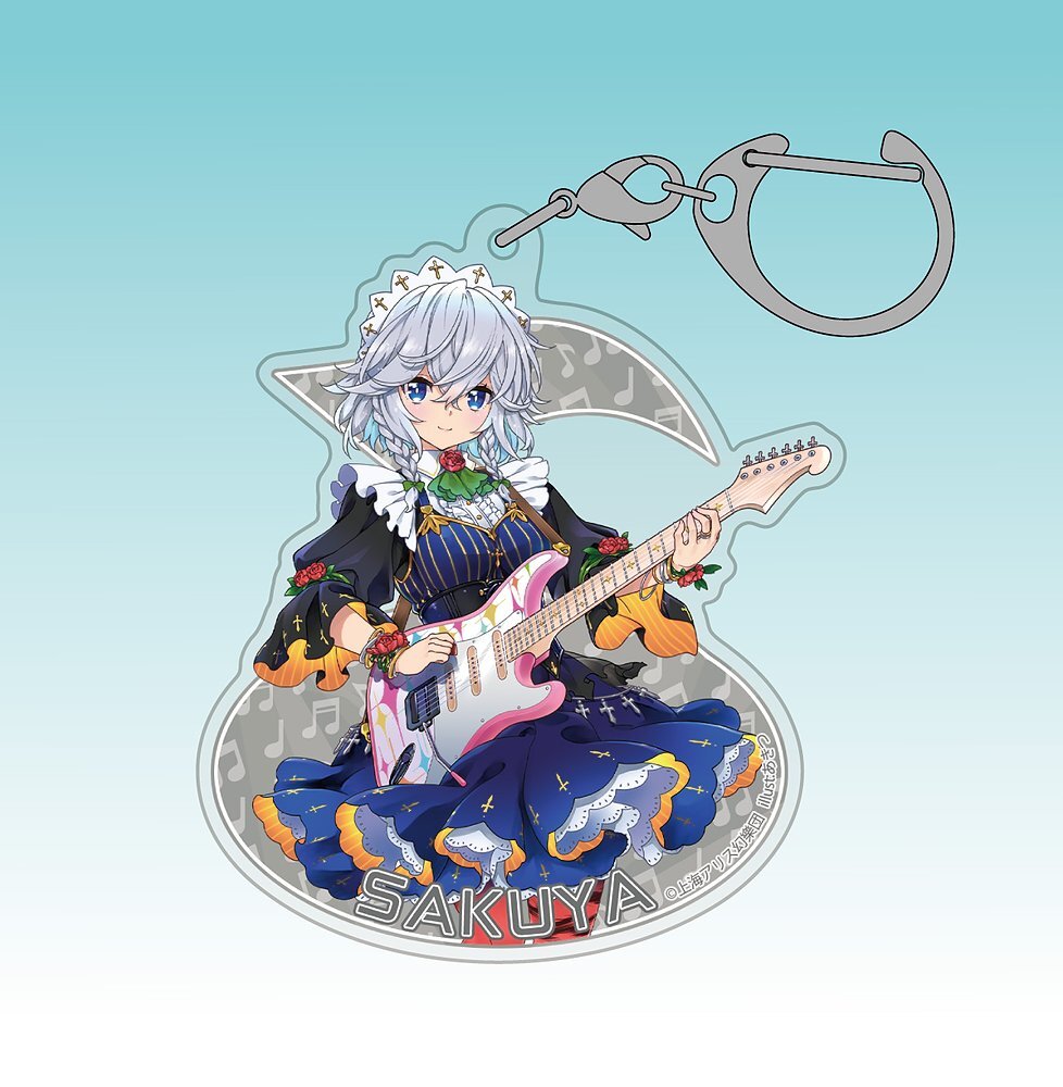 十六夜咲夜 ｱｸﾘﾙﾏﾙﾁｷｰﾎﾙﾀﾞｰ LIVEｽﾃｰｼﾞVer.illust:あきつ COSPA 052526