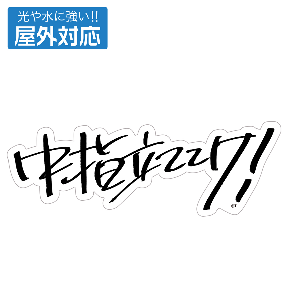 桃香の｢中指立ててけ!｣屋外対応ｽﾃｯｶｰ COSPA 052526