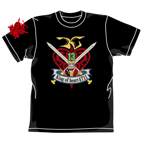 ｷﾝｸﾞｵﾌﾞﾊｰﾄTｼｬﾂ/BLACK COSPA 052526