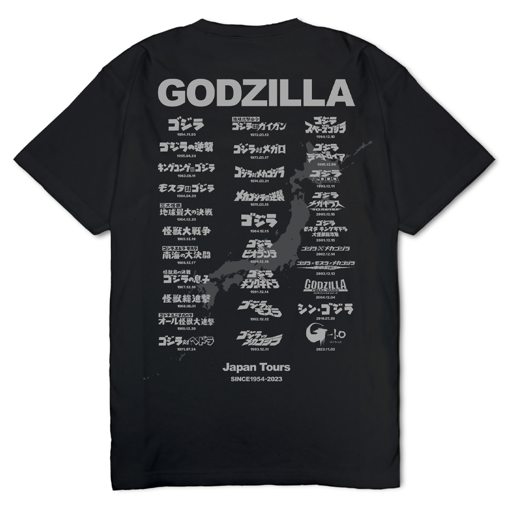 ｺﾞｼﾞﾗﾂｱｰﾍﾋﾞｰｳｪｲﾄTｼｬﾂVer.2.0/BLACK COSPA 052526