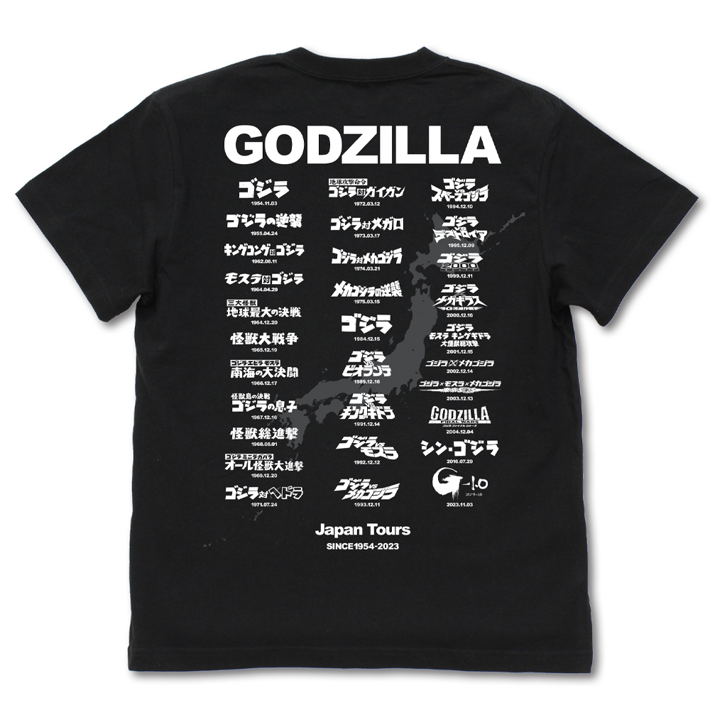 ｺﾞｼﾞﾗﾂｱｰTｼｬﾂVer.2.0/BLACK COSPA 052526