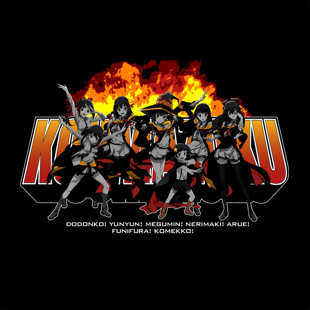 紅魔族Tｼｬﾂ魔法学園Ver./BLACK COSPA 052526