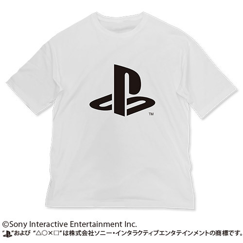 ﾋﾞｯｸﾞｼﾙｴｯﾄTｼｬﾂPlayStation/WHITE COSPA 052526