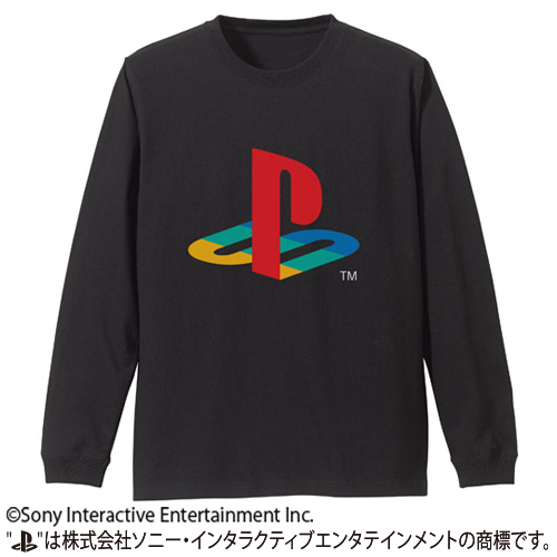 袖ﾘﾌﾞﾛﾝｸﾞｽﾘｰﾌﾞTｼｬﾂ初代PlayStation/BLACK COSPA 052526