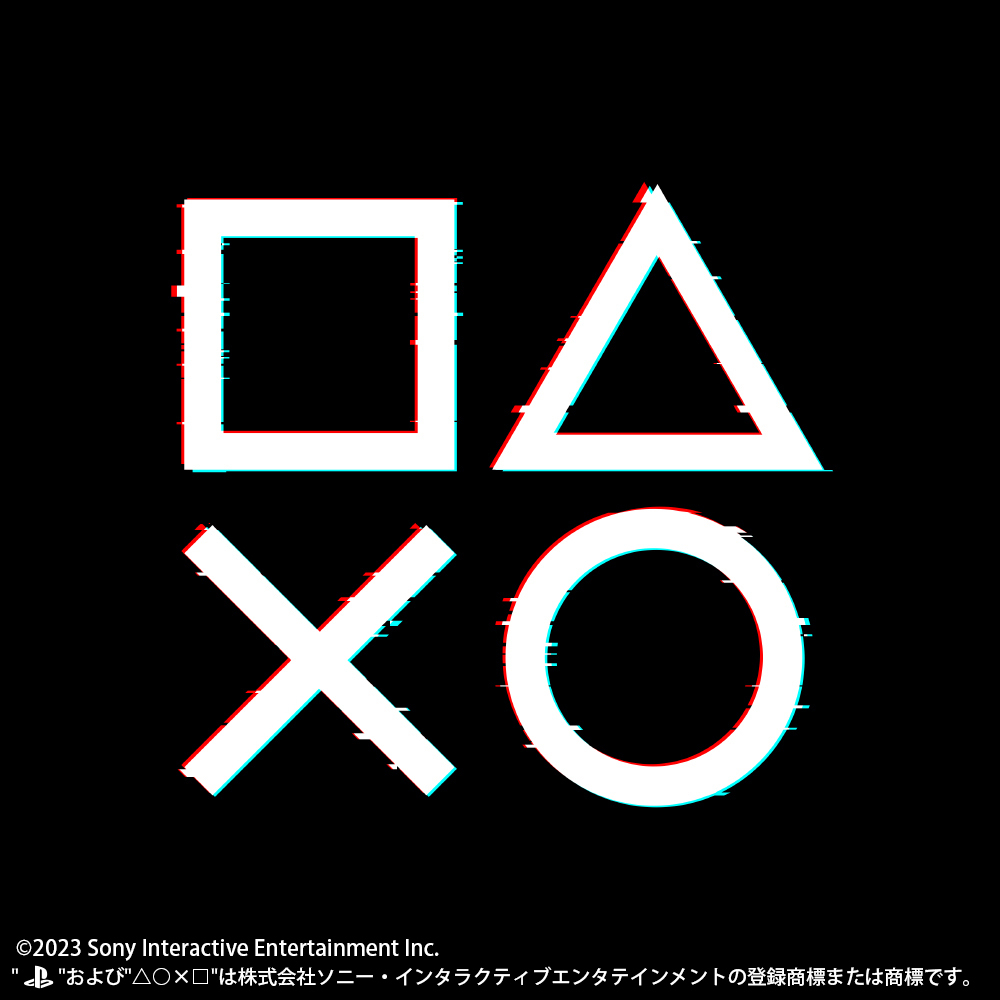 TｼｬﾂforPlayStationShapesLogoGlichver./BLACK COSPA 052526