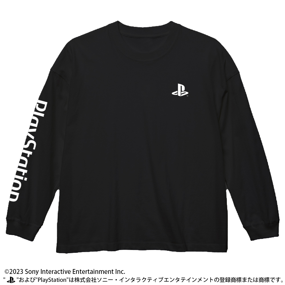 ﾋﾞｯｸﾞｼﾙｴｯﾄﾛﾝｸﾞｽﾘｰﾌﾞTｼｬﾂforPlayStation/BLACK COSPA 052526