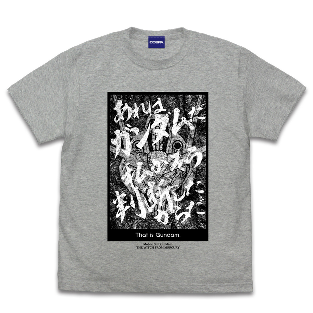 あれはｶﾞﾝﾀﾞﾑだTｼｬﾂ/MIXGRAY COSPA 052526