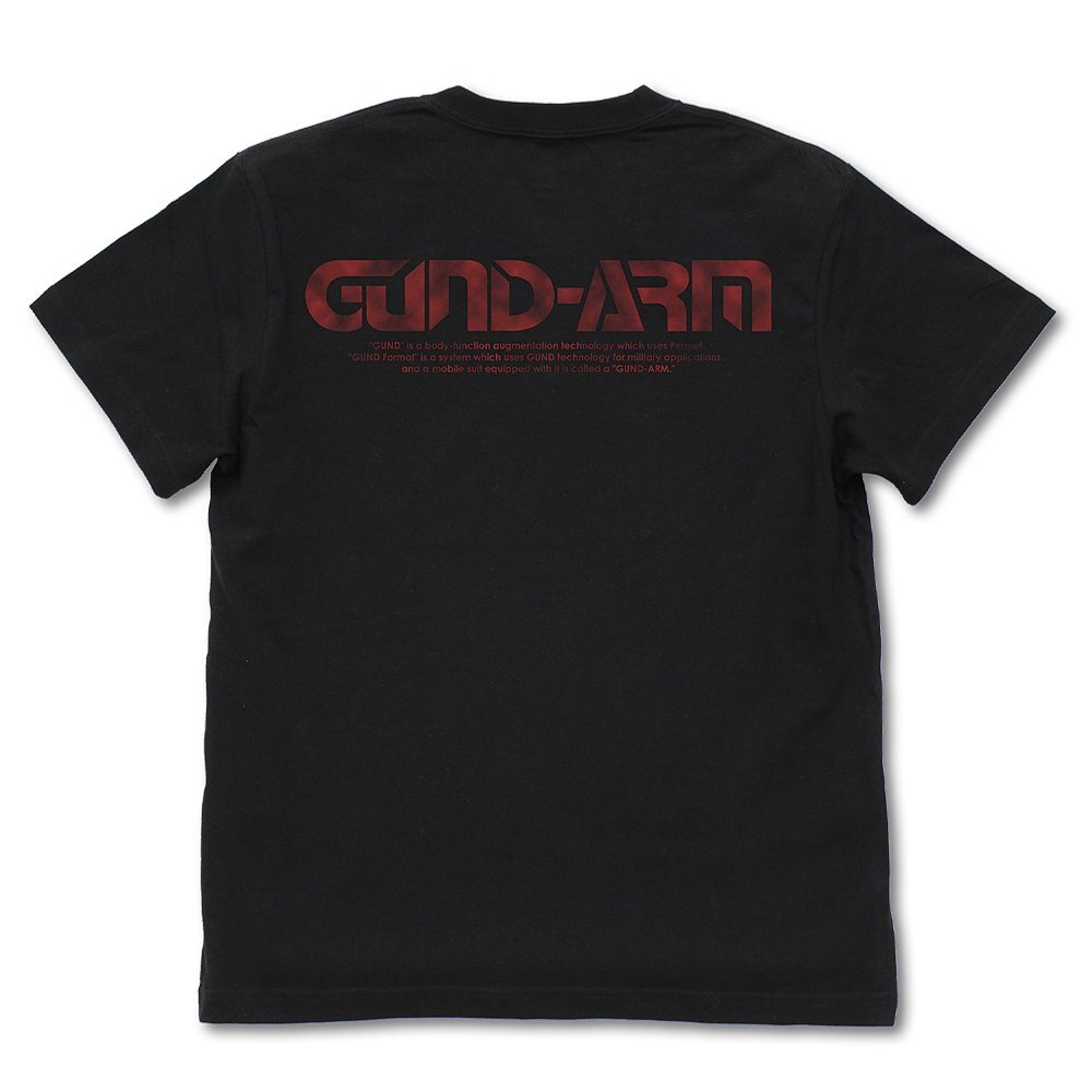 GUND-ARMTｼｬﾂ/BLACK COSPA 052526