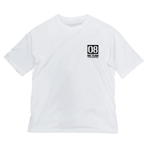 第08MS小隊ﾋﾞｯｸﾞｼﾙｴｯﾄTｼｬﾂ/WHITE COSPA 052526