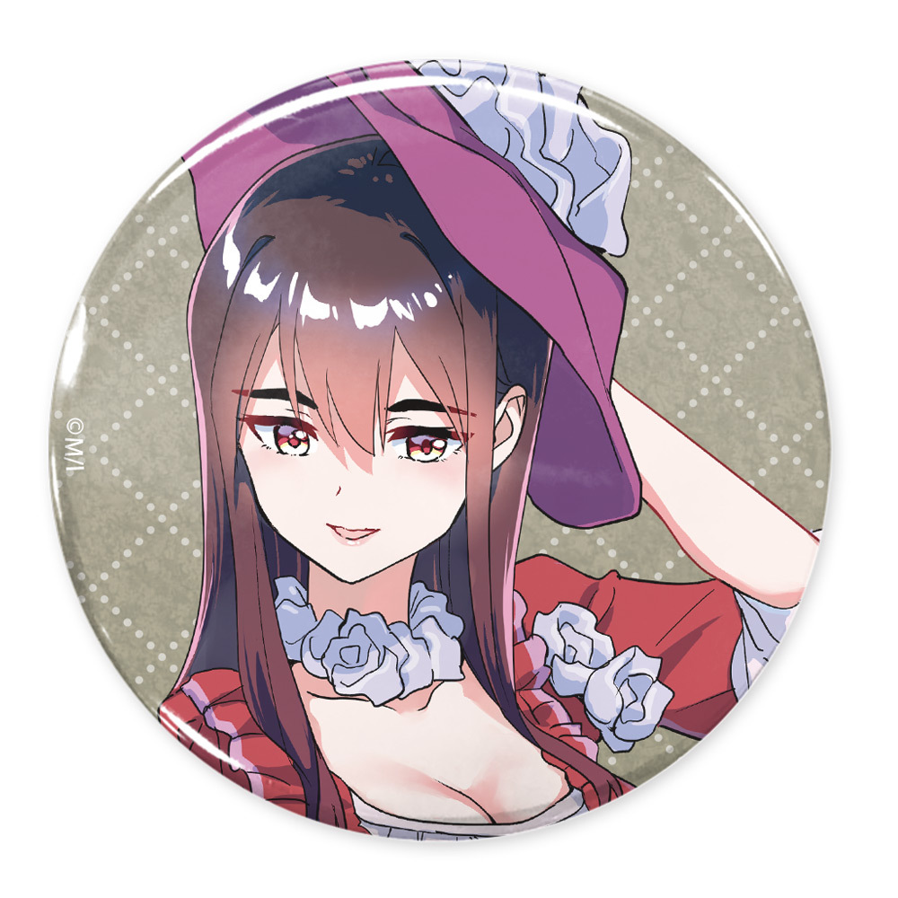 描き下ろし矢野美月65mm缶ﾊﾞｯｼﾞｱﾌﾀﾇｰﾝﾃｨｰVer. COSPA 052526