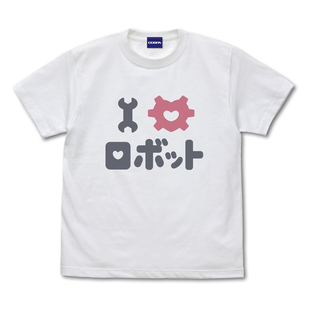 I♡ﾛﾎﾞｯﾄTｼｬﾂ/WHITE COSPA 052526