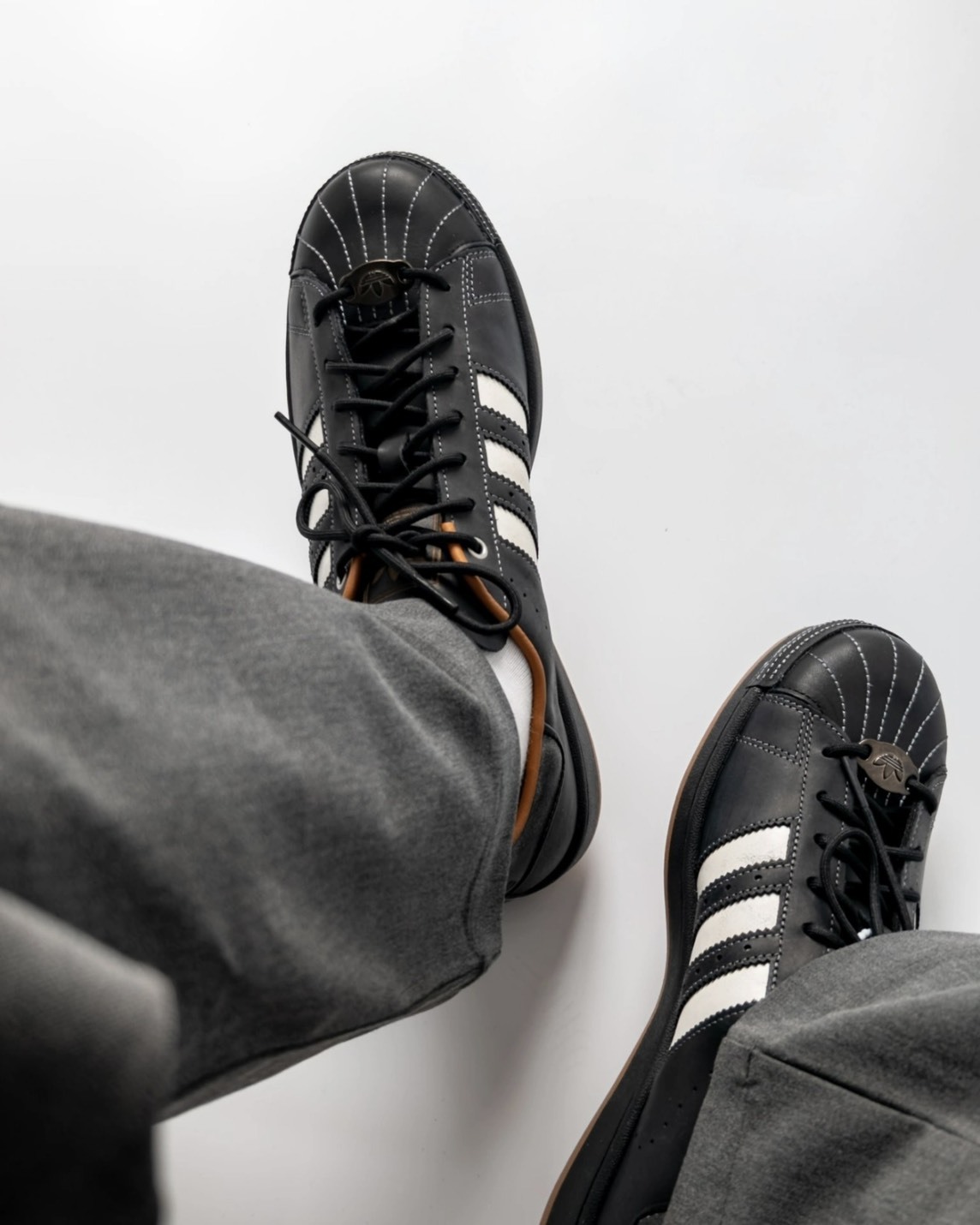 【預購】ADIDAS ORIGINALS SUPERSTAR 2  黑色皮革 KI6590