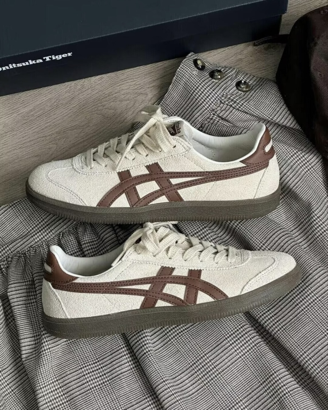Onitsuka Tiger Tokuten 鬼塚虎 麂皮 奶咖