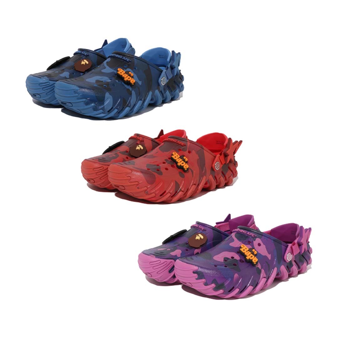 『代購+即將到貨商品』2026SS A BATHING APE BAPE® X CROCS - ECHO 聯名 限量 洞洞鞋 鞋子