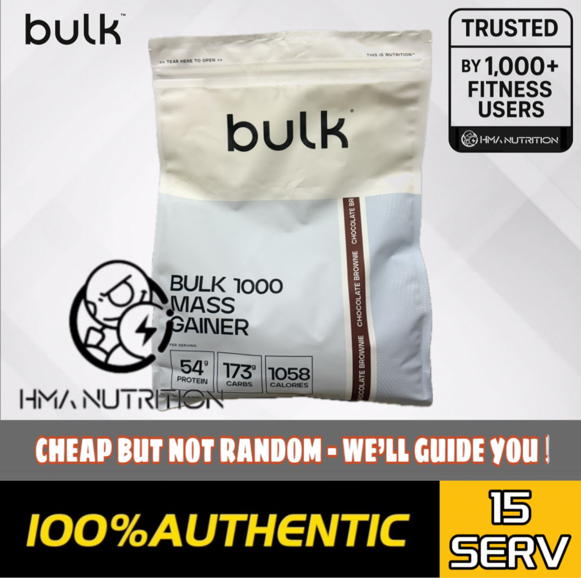 BULK 1000 Mass Gainer (4.05KG)