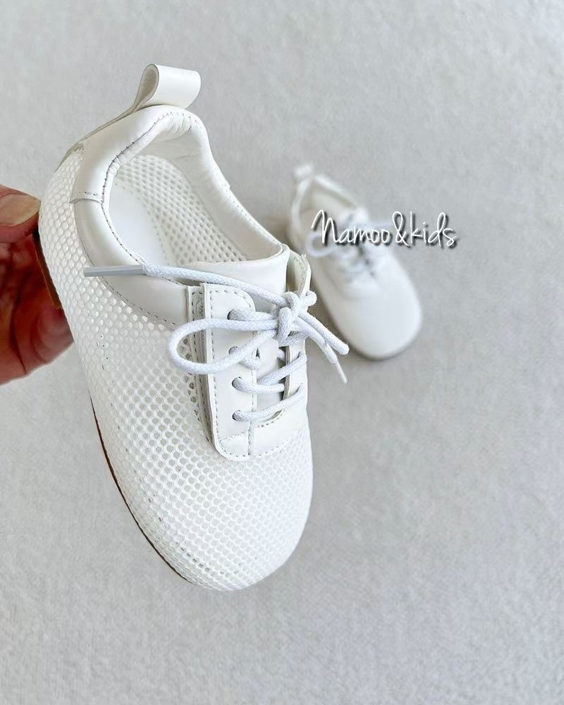 Namoo Lime Mesh Loafers