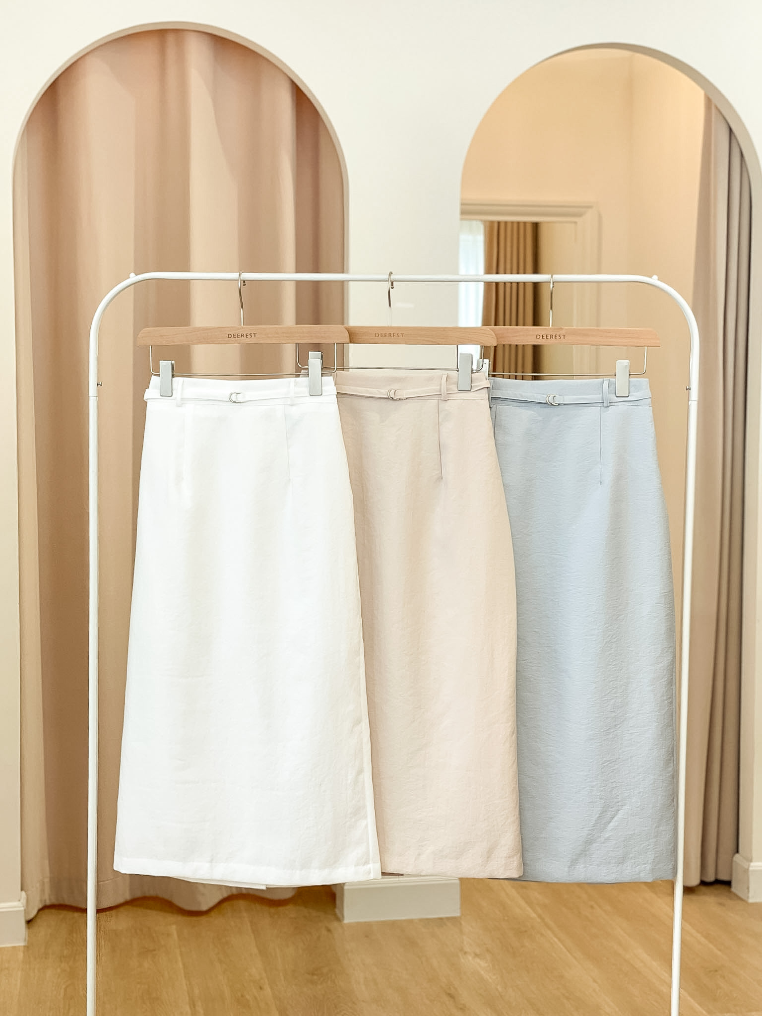 SK614 Serene Pencil Long Skirt