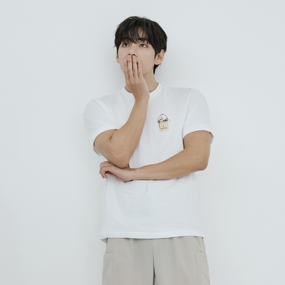 【代購】 SNOW PEAK Cotton Botanic 植物圖騰純棉短袖 T 恤 S26MUF-TS60 BTS V 同款