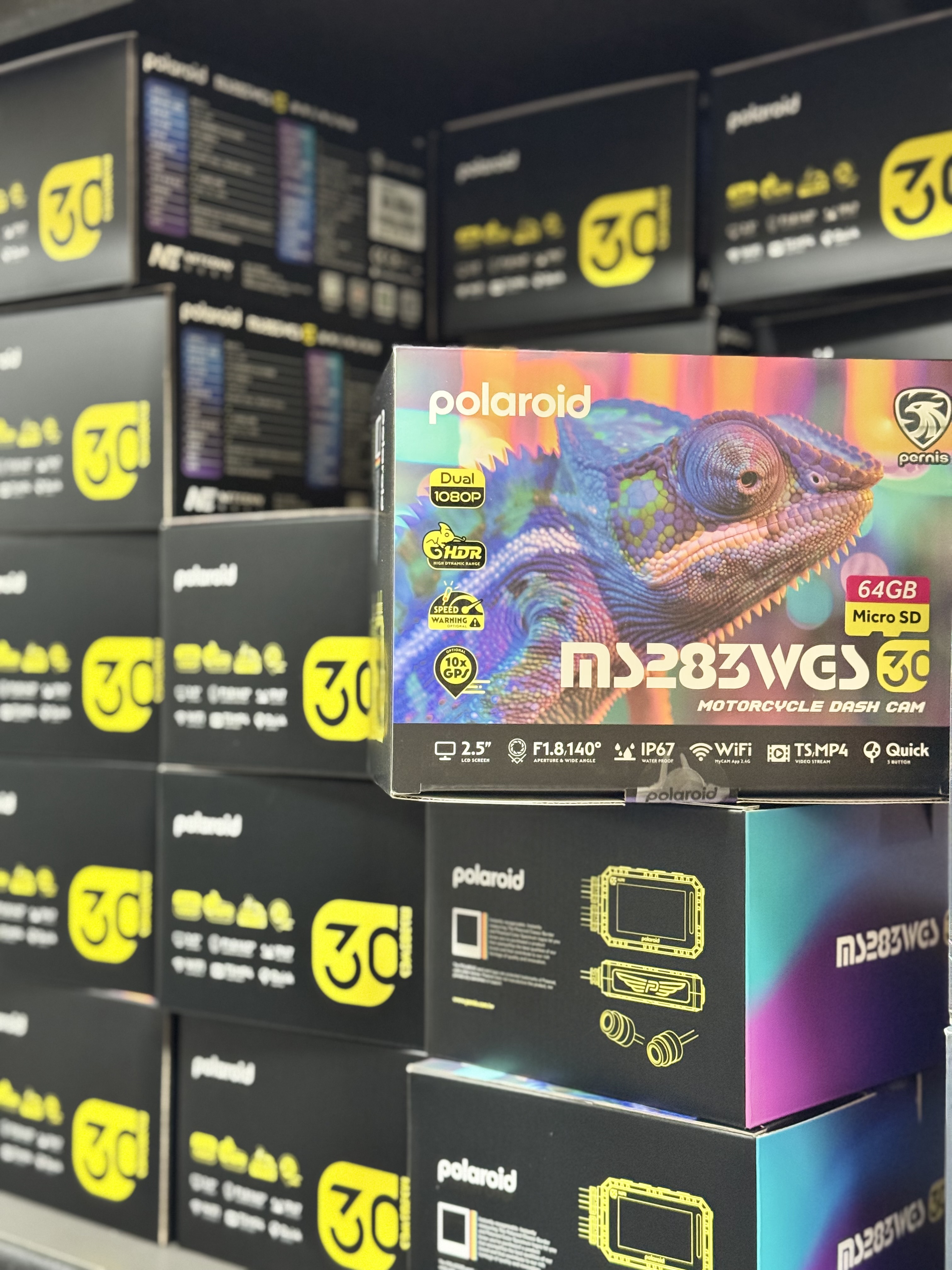 【 Polaroid 】MS283WGS 機車行車記錄器