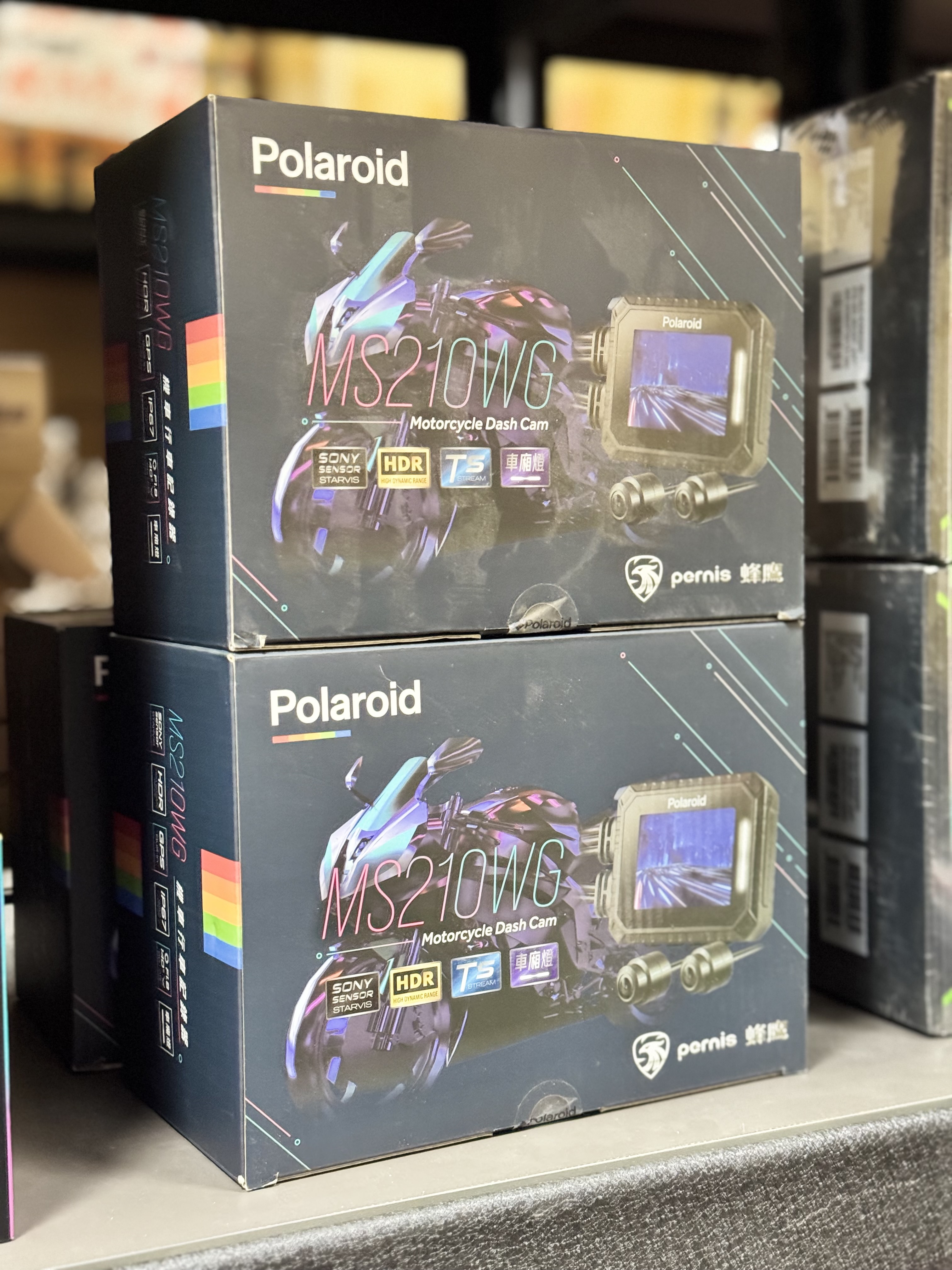 【 Polaroid 】MS210WG 機車行車記錄器
