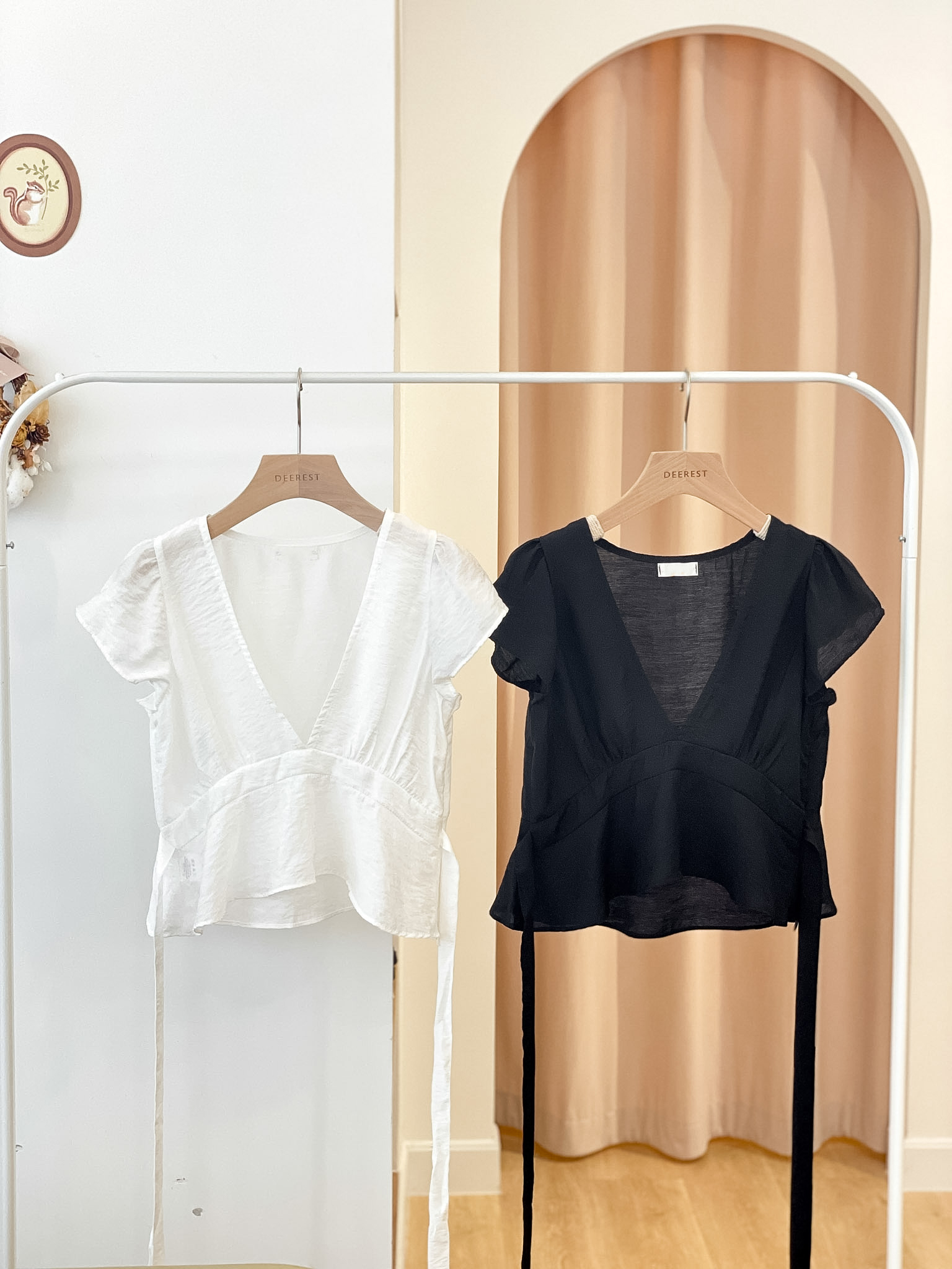 T1548 Valerie Deep V Top