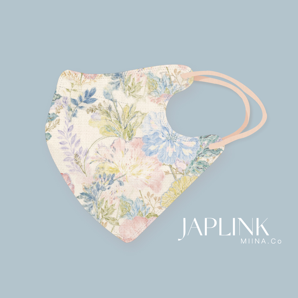 JAPLINK MASK 立體口罩【 HEPA 設計款 】初綻浮光