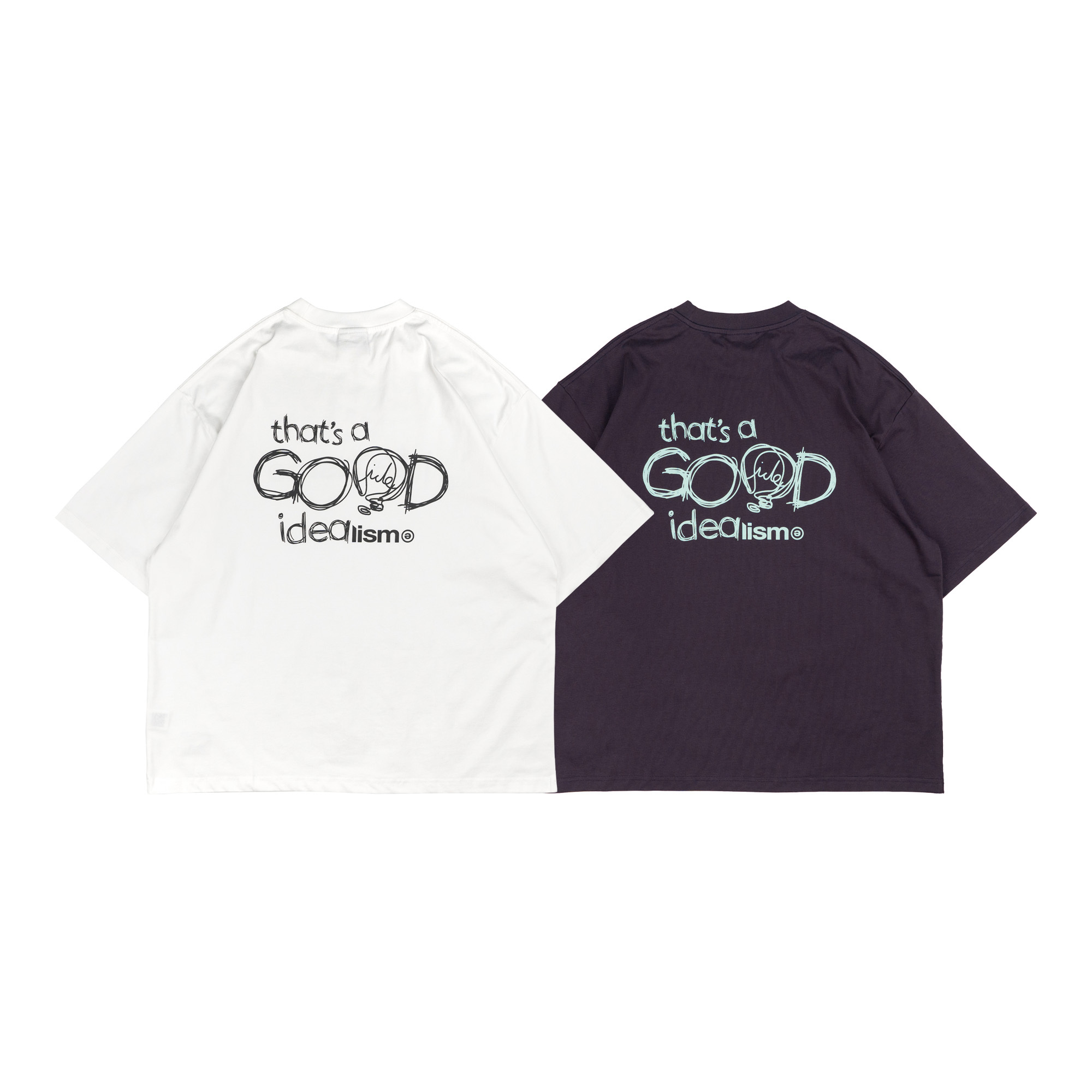 idealism｜ID26004 - Drew Tee (Purple/White)