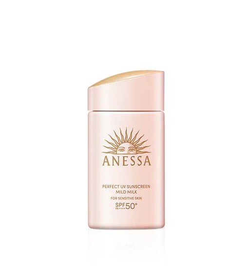 【SHISEIDO 資生堂】ANESSA 安耐曬  輕親柔光 敏感肌防曬露NA