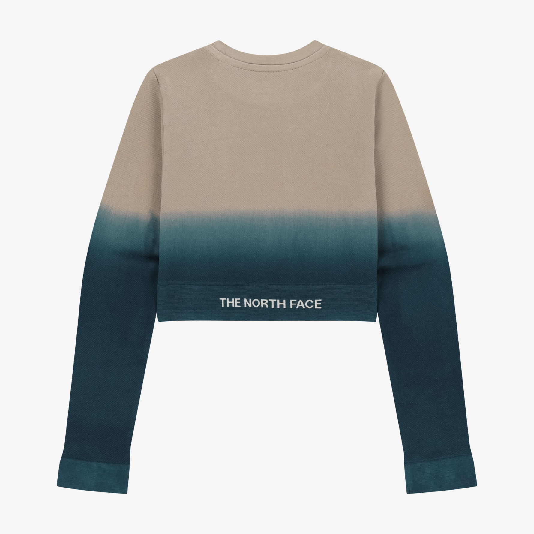 【代購】 THE NORTH FACE W'S 漸層印染短版長袖 T 恤 NT7TS30J 白標限定