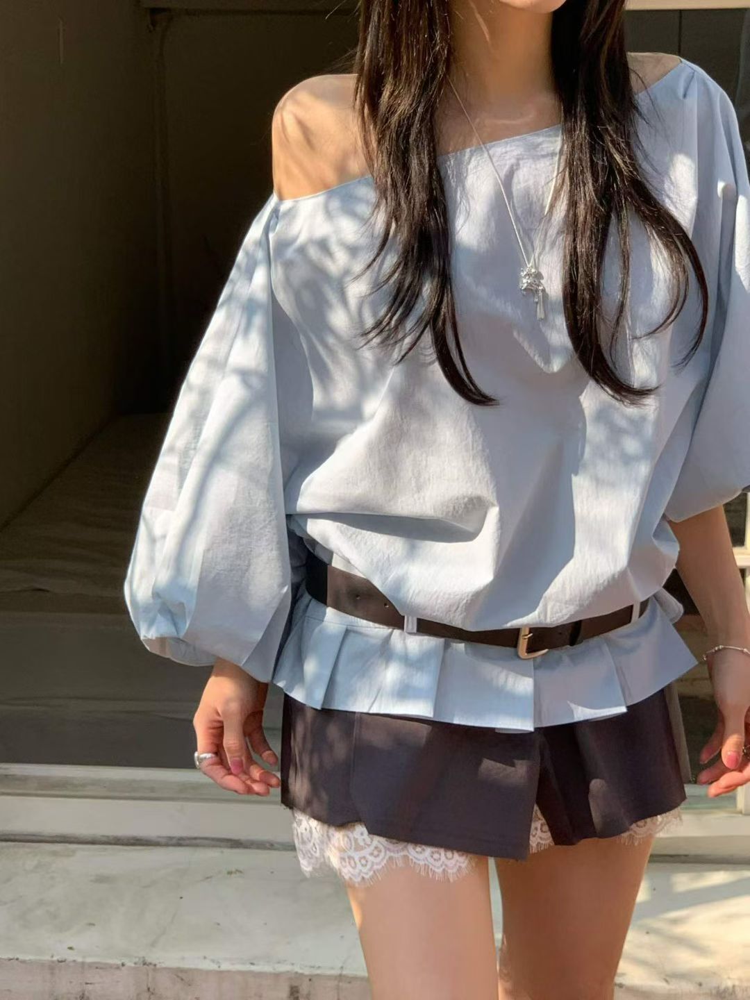 BE2607 Pleated Skirt Short