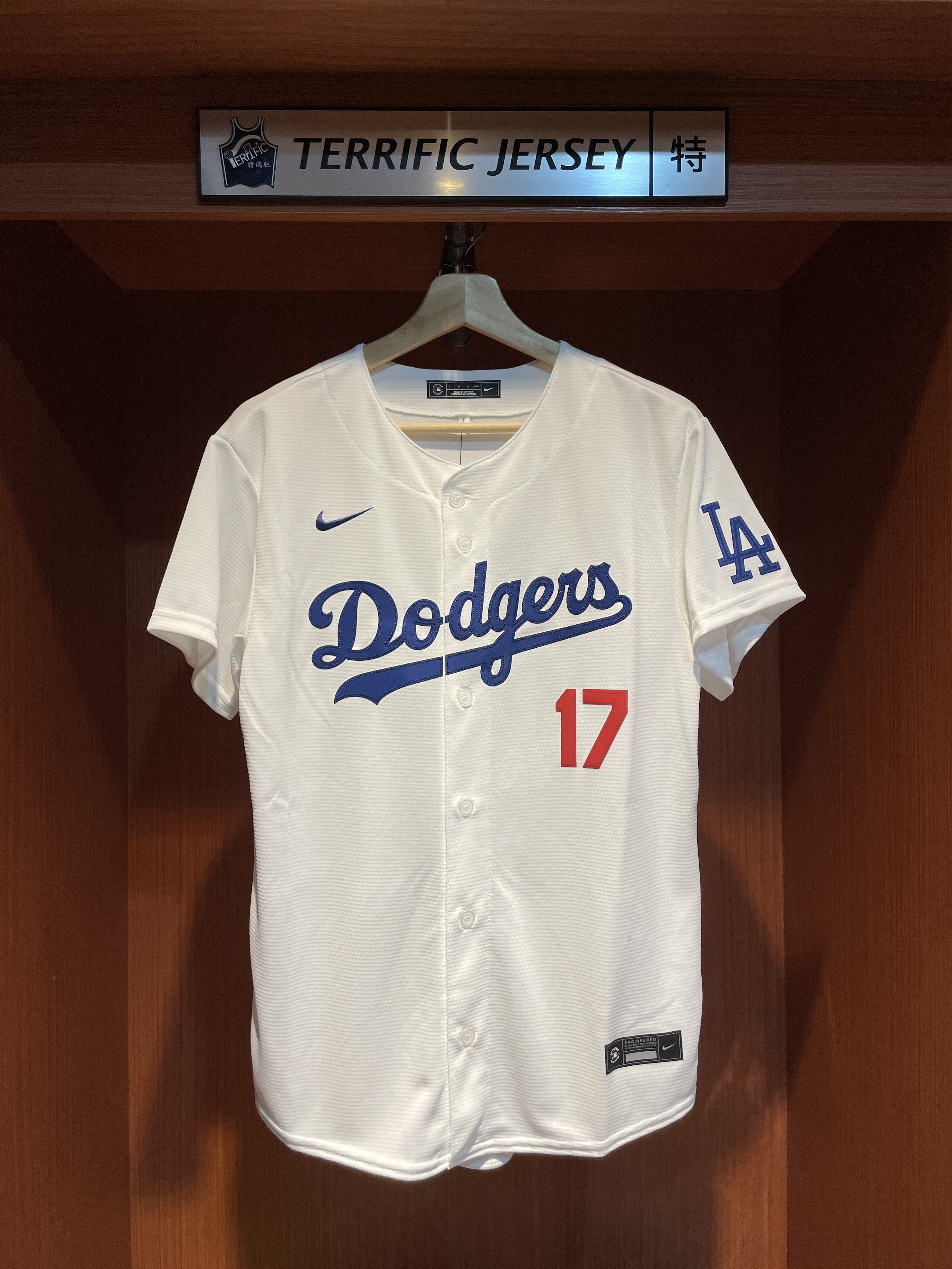 MLB球衣 Shohei Ohtani 洛杉磯道奇白 大谷翔平 Nike Limited Player Name Youth Jersey 球迷版 青年版 熱轉印 全新