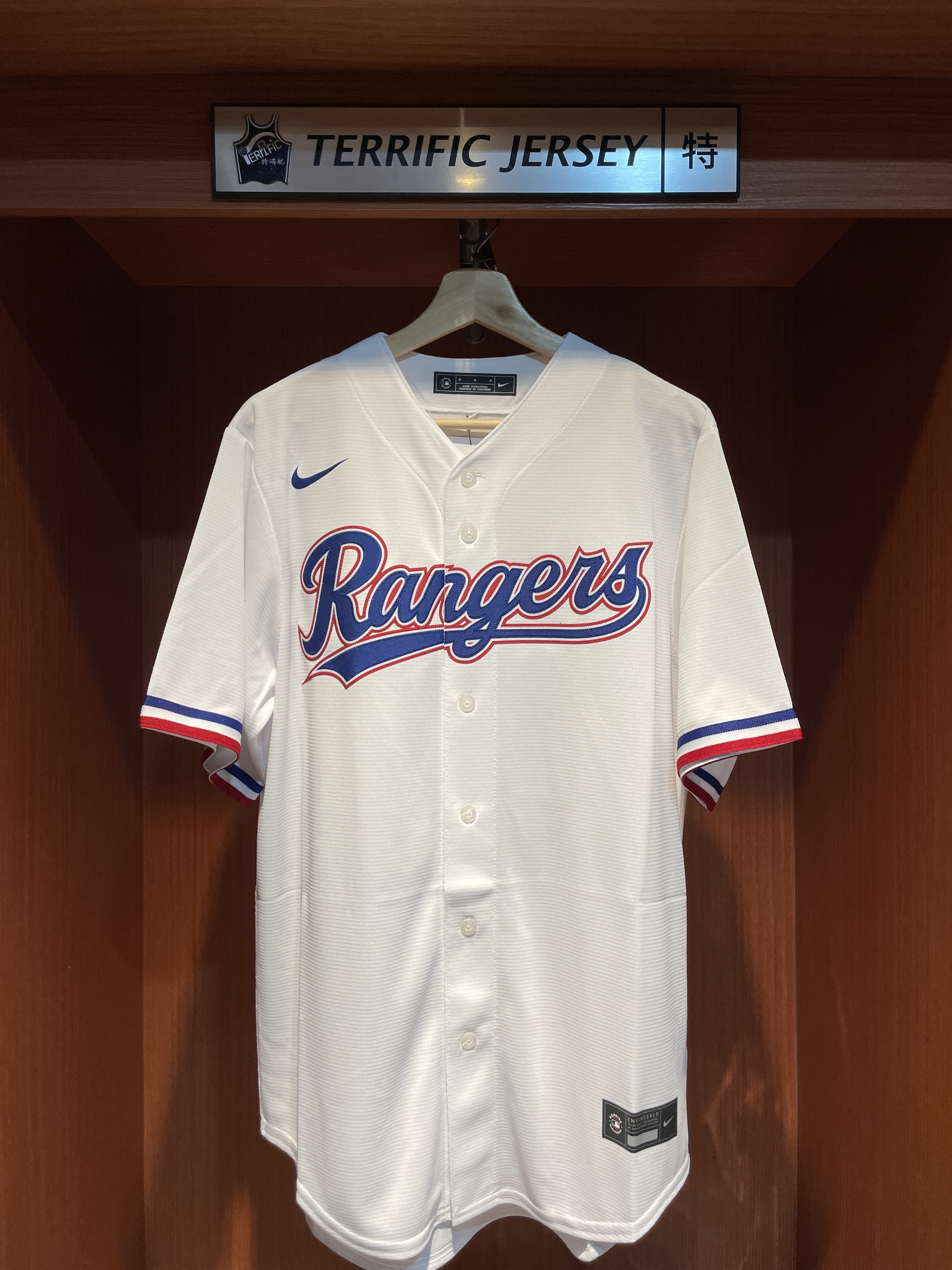 MLB球衣 Josh Jung 德州遊騎兵白 Nike Replica Player Name Jersey 球迷版 熱轉印 全新
