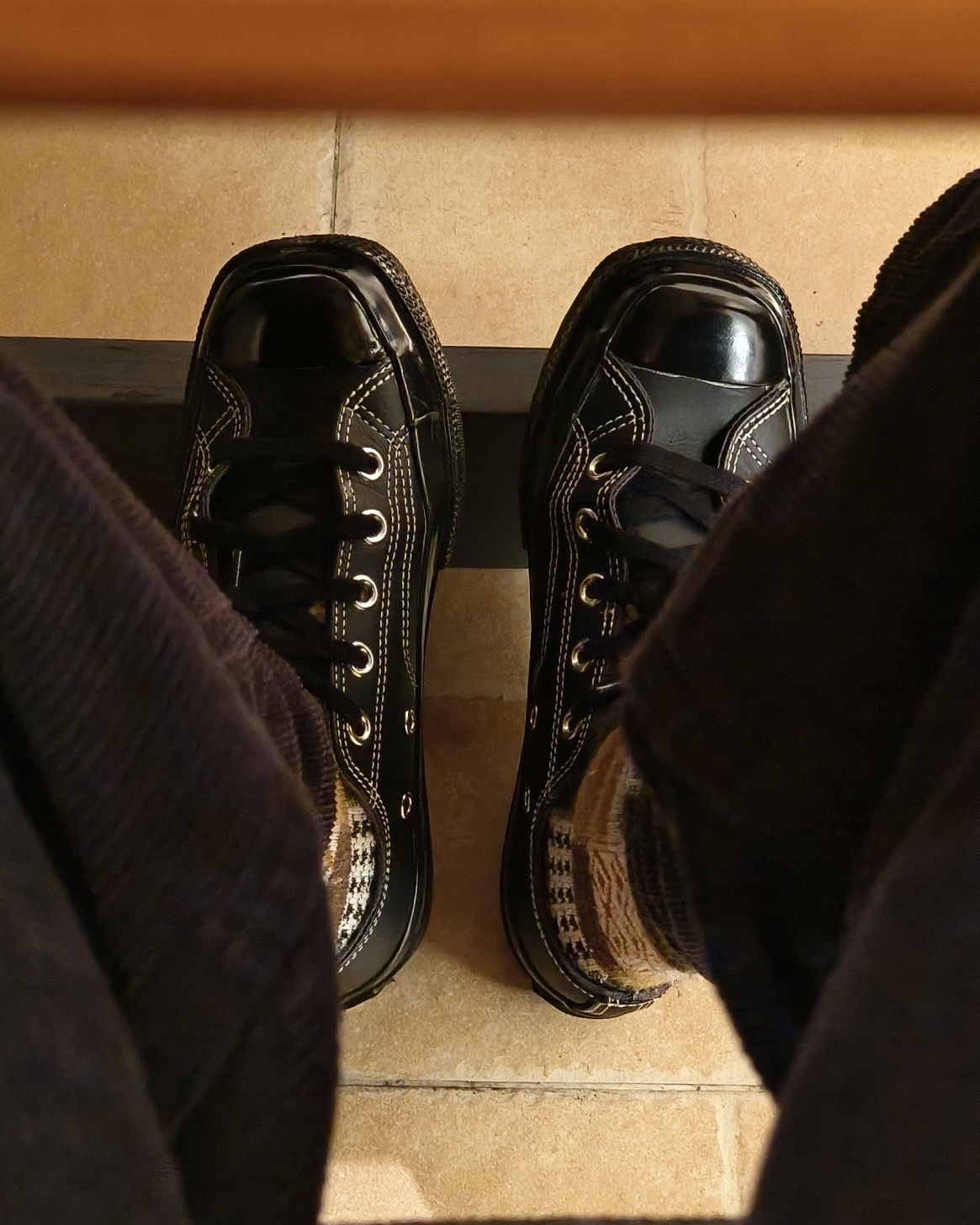 <終於補貨..>日本 限定 Converse ALL STAR SQUARETOE LE OX 低筒 真皮 方頭 休閒鞋 兩色