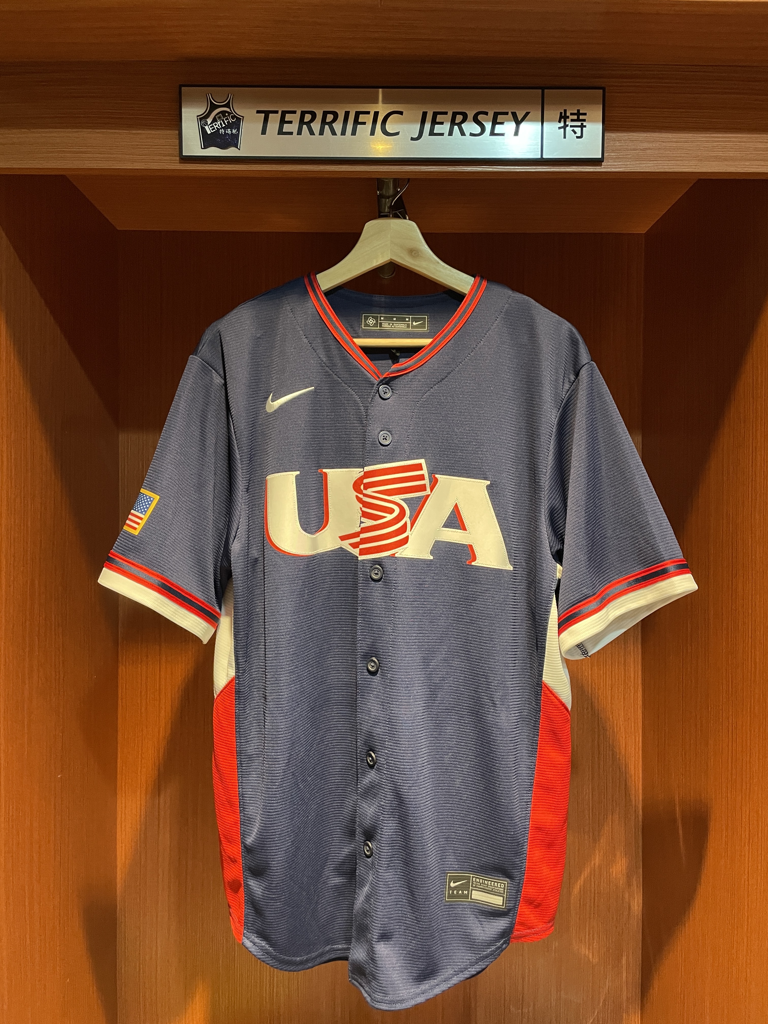 MLB球衣 Cal Raleigh 美國隊深藍 WBC 世界棒球經典賽 Team USA Nike Stadium Jersey 球迷版 熱轉印 全新