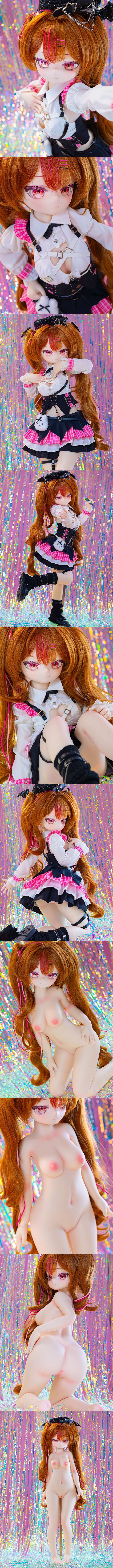魔物姬娃娃 85cm 中胸 羅塞菈 搪膠頭+矽膠身體 mwgirl acg cartoon anime silicone sex doll