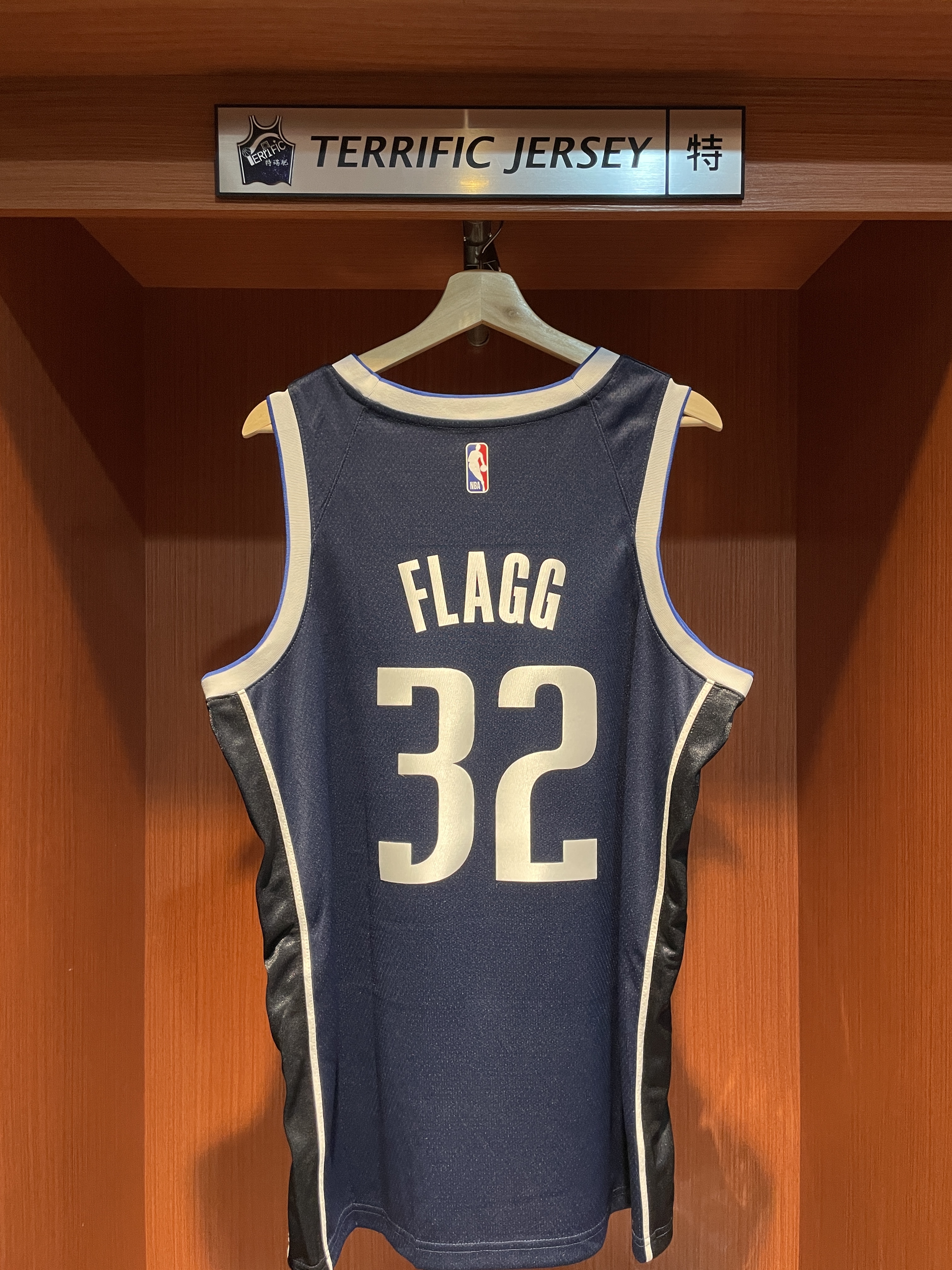 NBA球衣 Cooper Flagg 達拉斯小牛深藍 Statement Jordan Swingman 球迷版 熱轉印 含贊助商標 全新