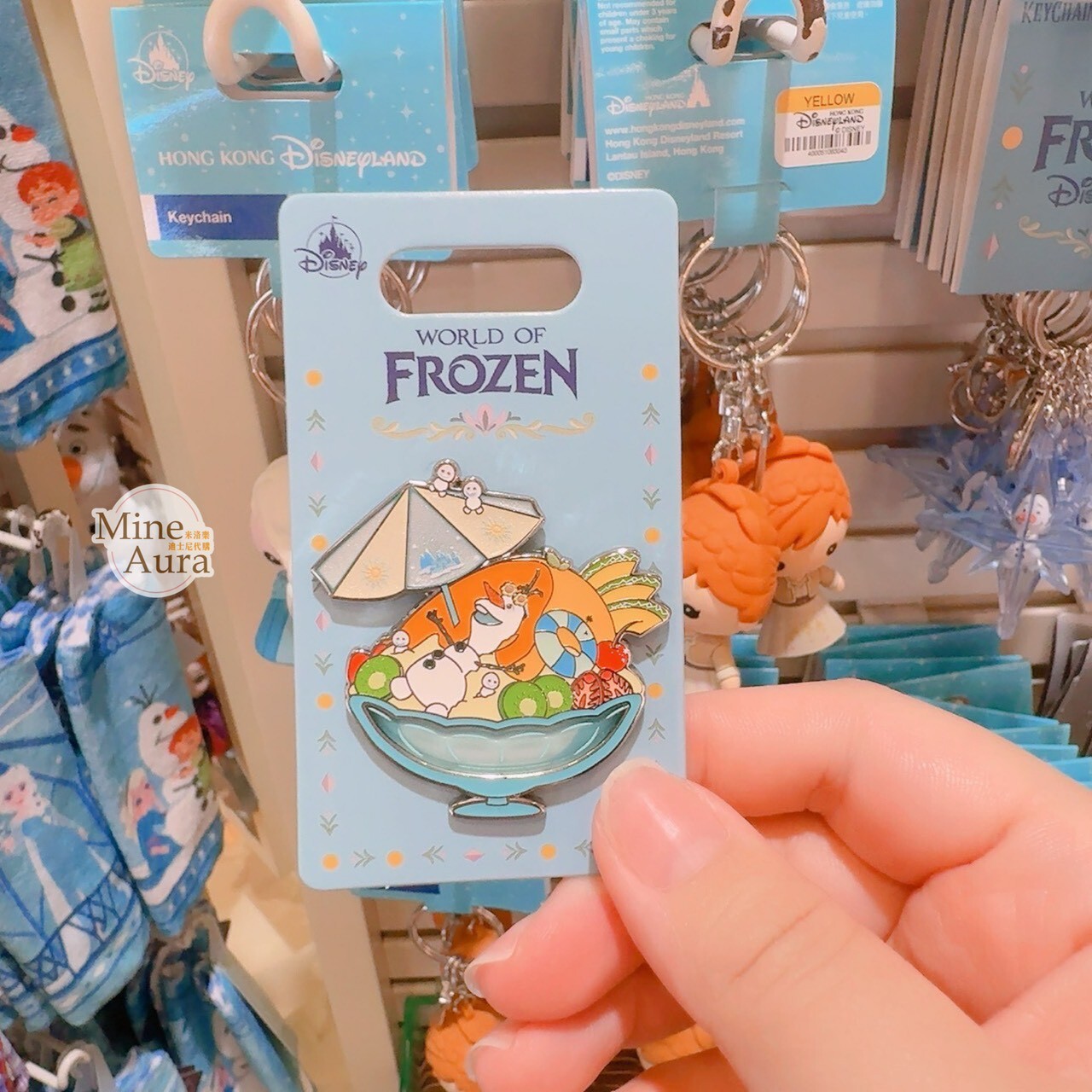 夏日 雪寶 Olaf 水果冰 造型 徽章 PIN 冰雪奇緣 Frozen -香港迪士尼樂園