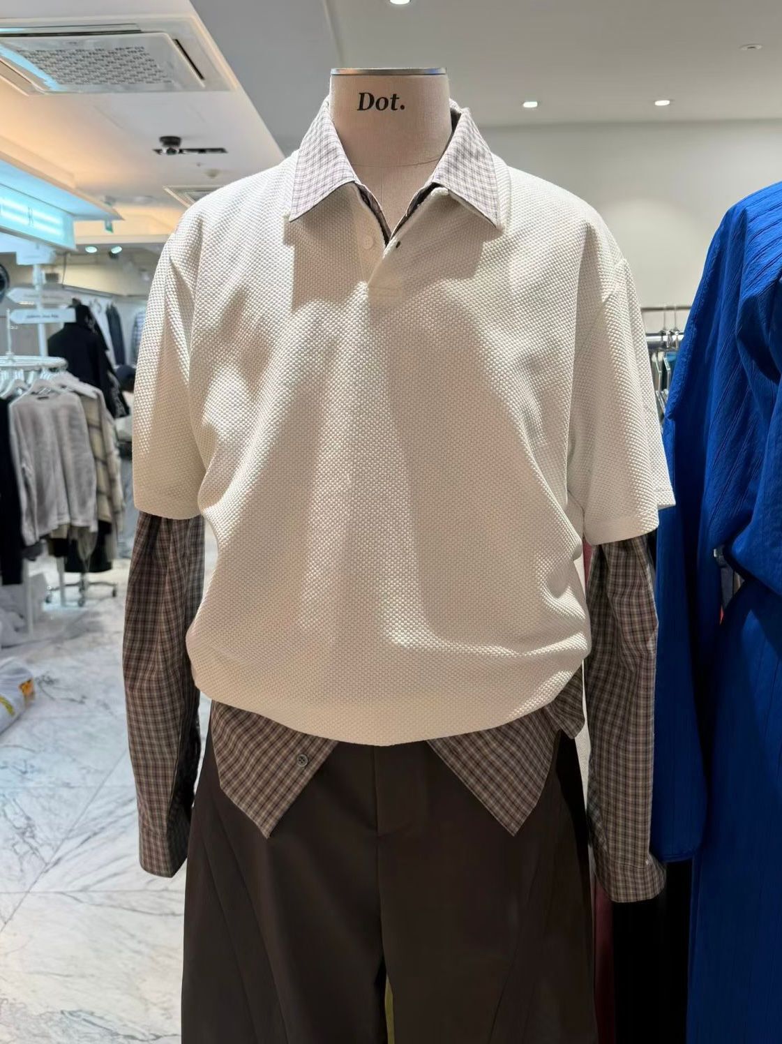 淨色Polo短袖Tee DOT-083T