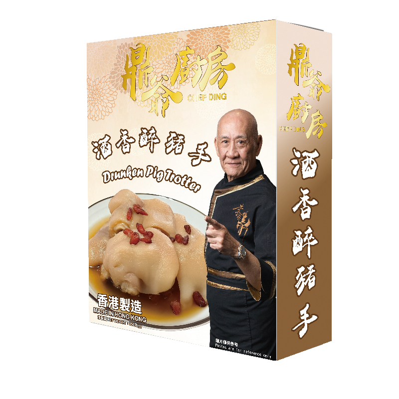 ZN003 鼎爺廚房-酒香醉豬手 約350G -18°C 保質期:1年