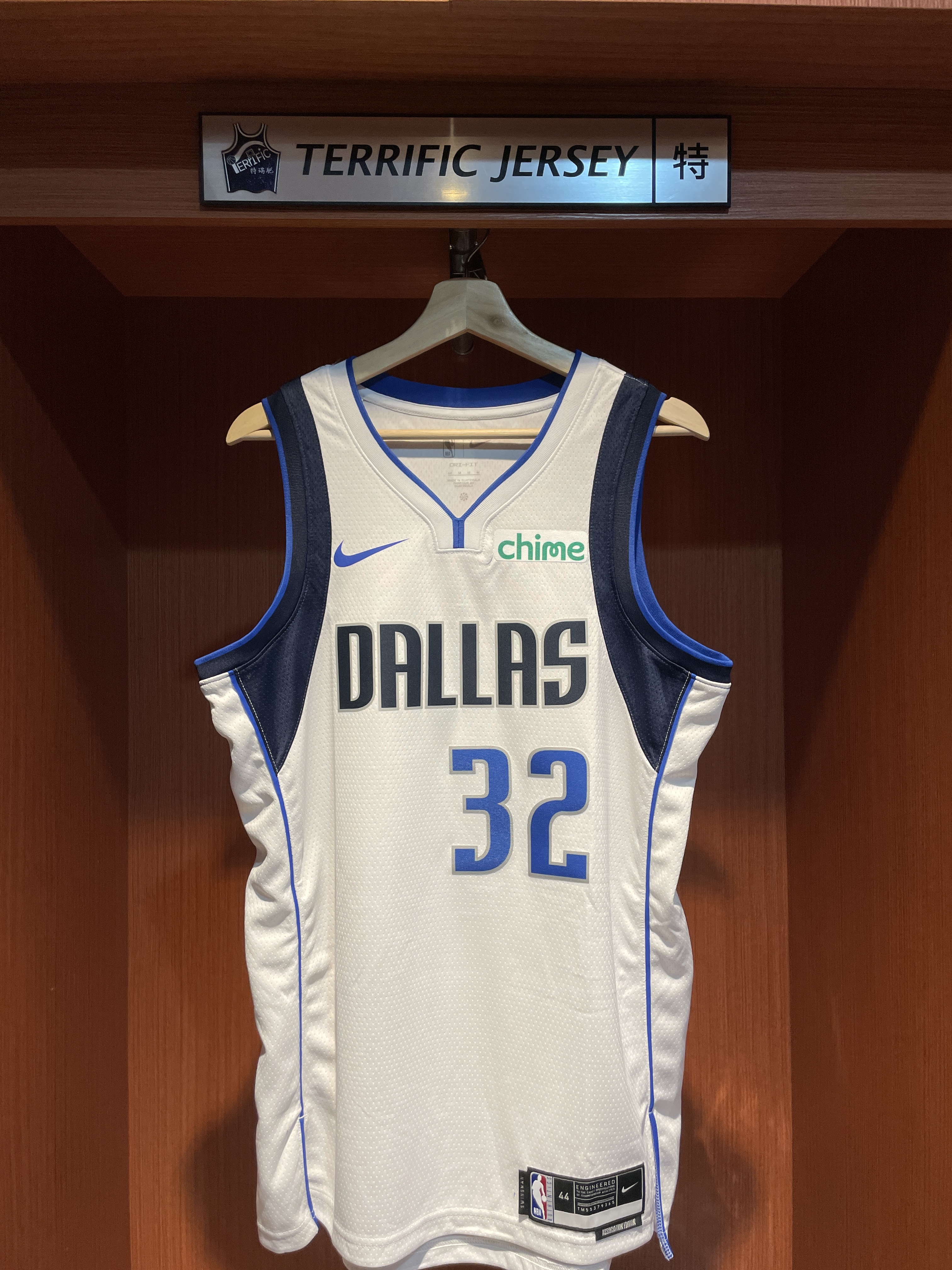 NBA球衣 Cooper Flagg 達拉斯小牛白 Association Nike Swingman 球迷版 熱轉印 含贊助商標 全新