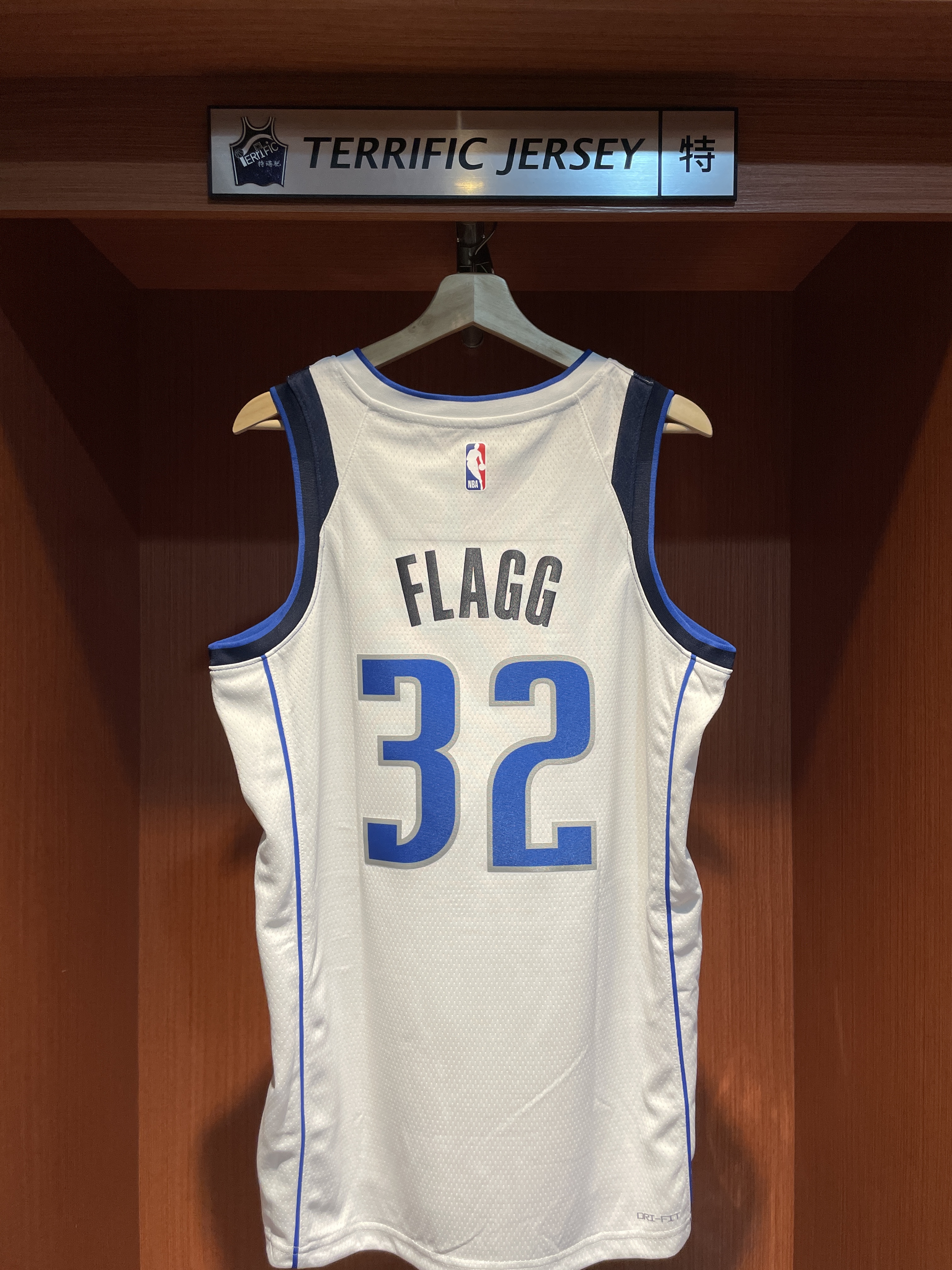 NBA球衣 Cooper Flagg 達拉斯小牛白 Association Nike Swingman 球迷版 熱轉印 含贊助商標 全新