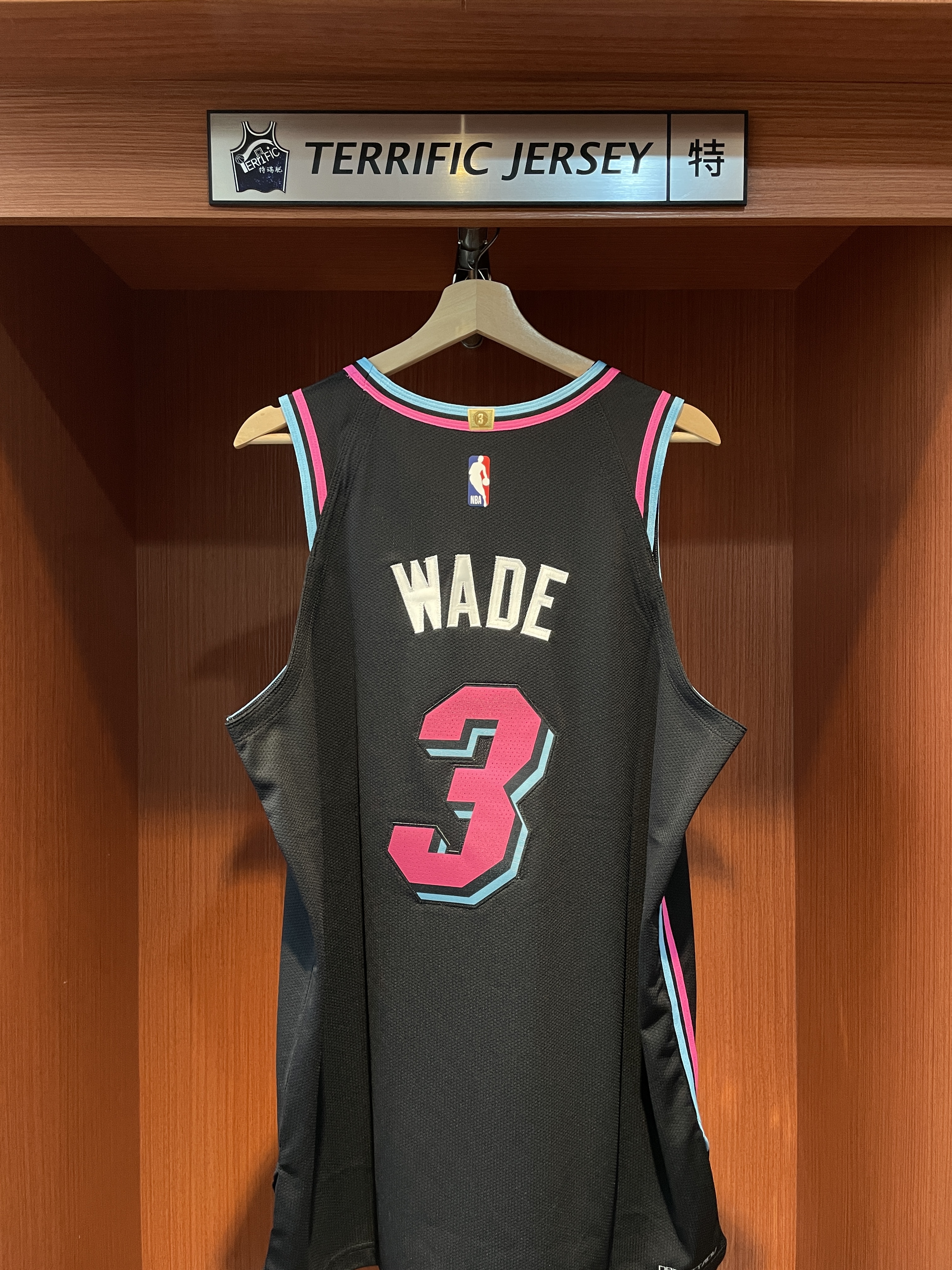 NBA球衣 Dwyane Wade 邁阿密熱火城市 25-26 City Nike Authentic 球員版 電繡 含贊助商標 全新